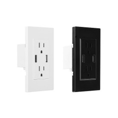 Dual USB Wall Outlet product